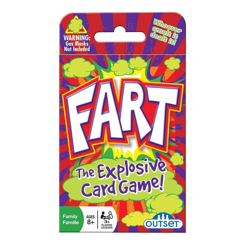 Outset Media Fart - Travel Sized Card Game for Ages 8+