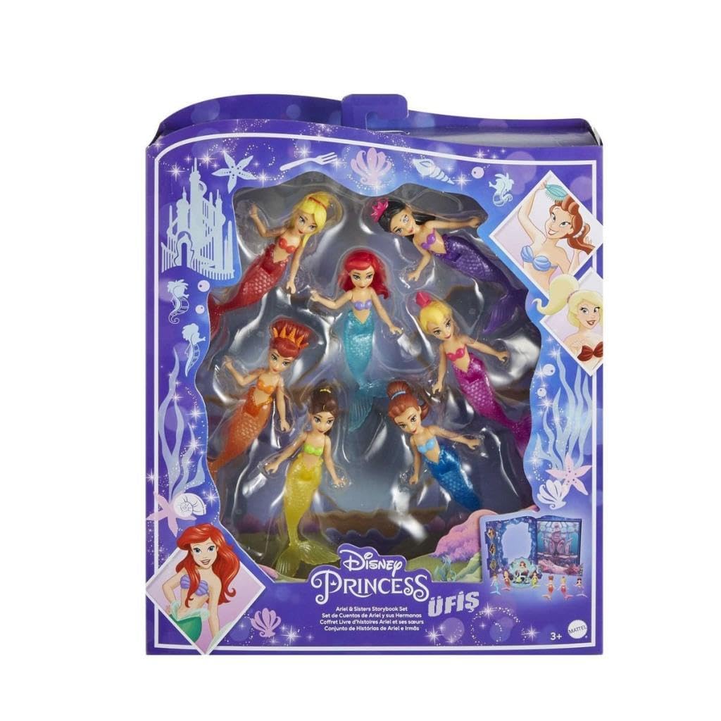 Disney Princess Toys, Ariel & Sisters Mermaid Story Set