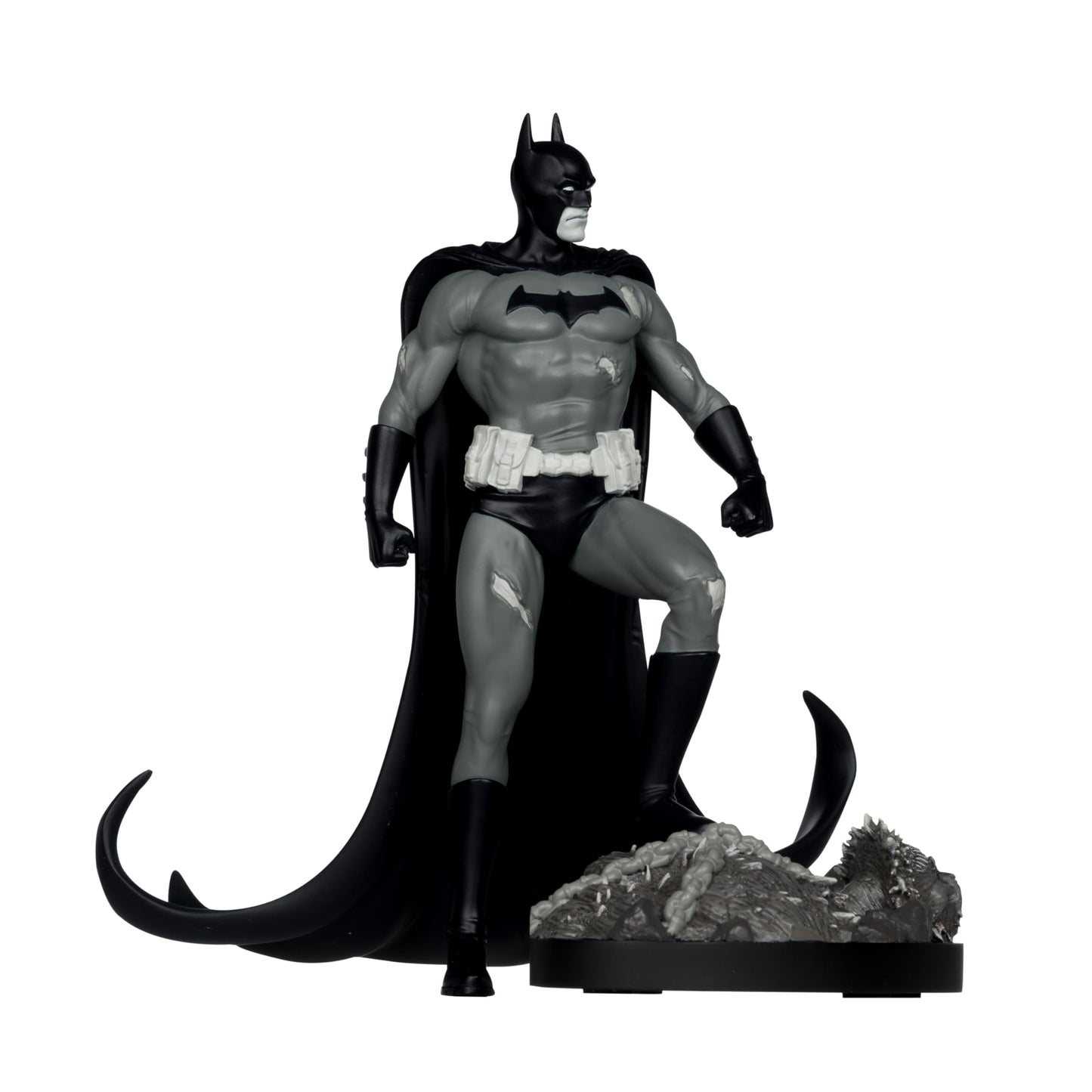 McFarlane Toys - DC Direct Batman by Bjorn Barends (Batman Black & White) 1:10 Scale Resin Statue
