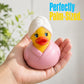 3 Inch DUCKY CITY Pink Spa Rubber Duck [Sealed, Floats Upright] Jeep Ducks, Bath Toy for Kids and Toddlers, Baby Safe Pink Duck Gift, Collectible