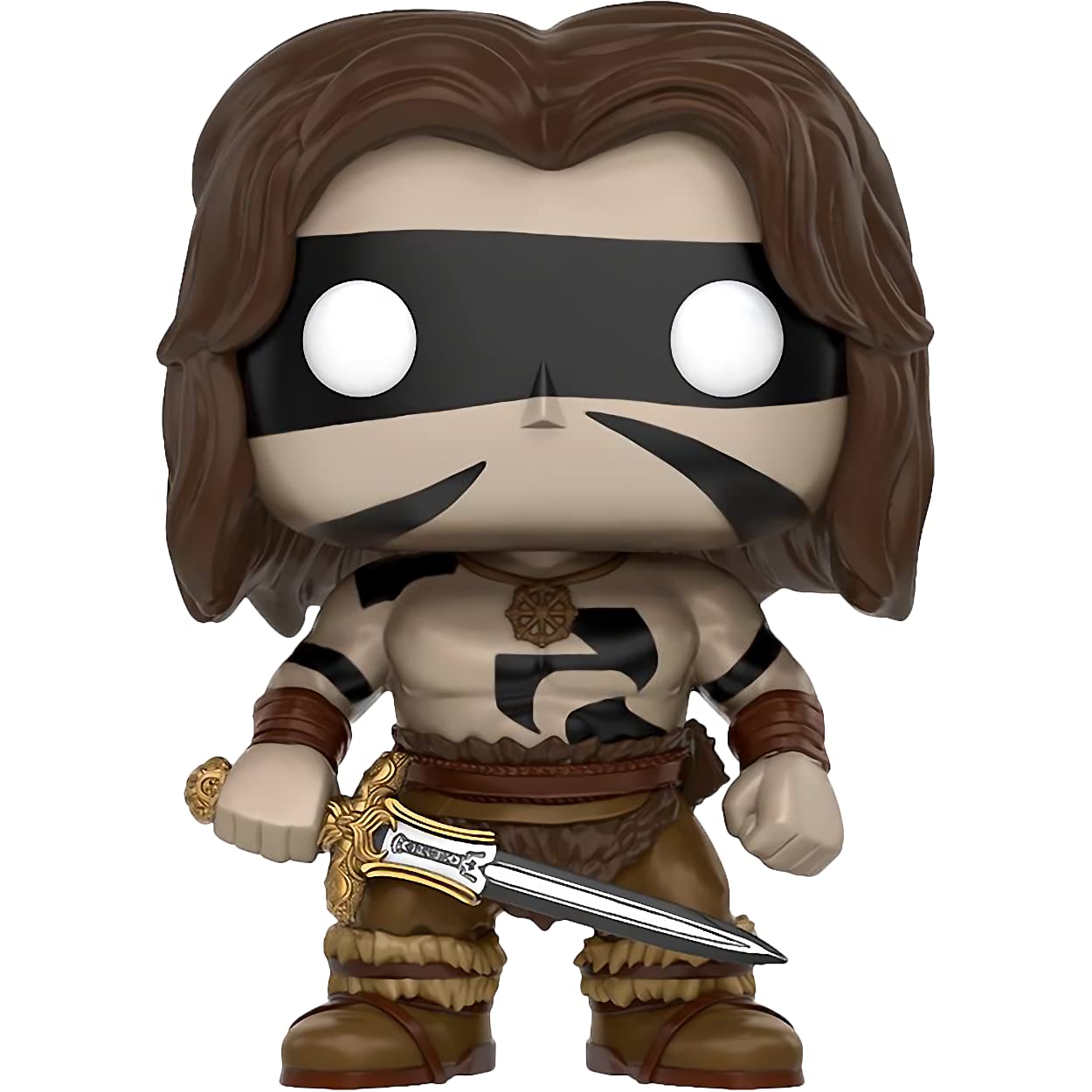 Funko C o n a n The Barbarian (PX Exc): P o p ! Movies Vinyl Figurine Bundle with 1 Compatible 'ToysDiva' Graphic Protector (381-11902 - B)