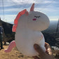 Plushland Soft Plush Unicorn Pillow Stuffed Animal Hugging White Throw Pillow Cushion Toy for Kids Teens Adult Gift Birthday, Valentine, Christmas