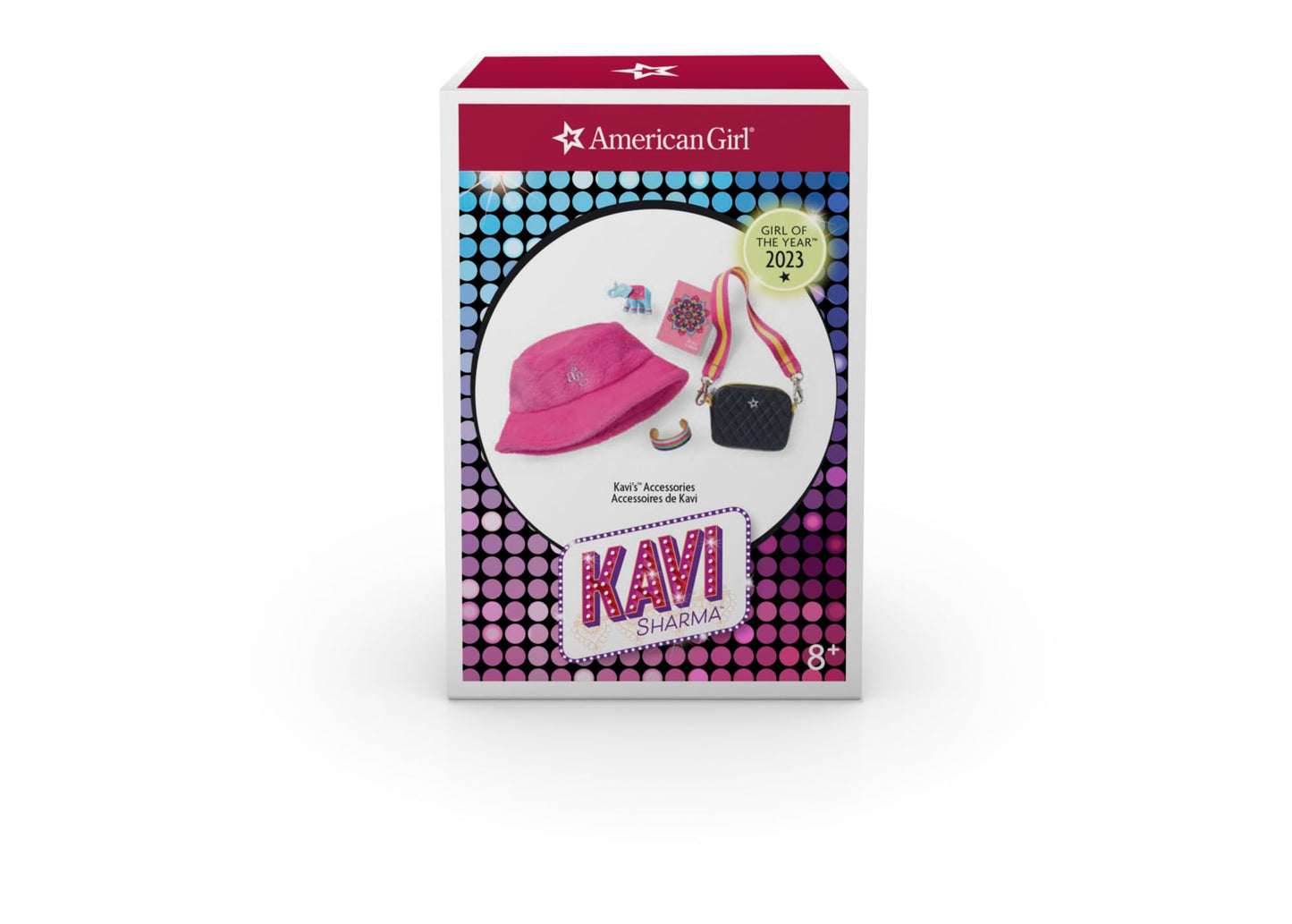 American Girl Girl of The Year Kavi Sharma 18-inch Doll Accessories Featuring 5 Pieces for Ages 8+