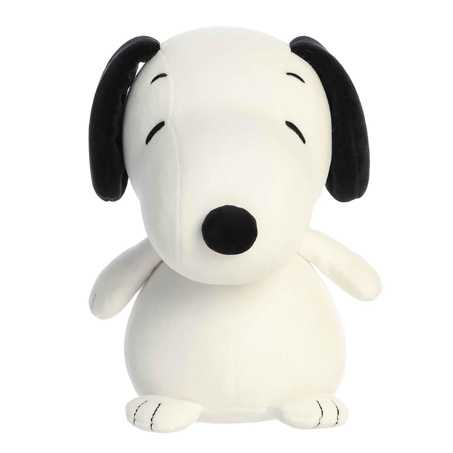 Aurora® Adorable Peanuts® Squishy Snoopy Stuffed Animal - Officially Licensed Toys for All Snoopy Fans - Nostalgic Gift for Adults and Birthday