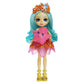 Mattel Enchantimals Staria Starfish Doll (6-in) & Beamy Animal Friend Figure from Ocean Kingdom Collection, Small Doll with Removable Skirt
