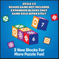 Uzzle 3.0 Expansion, Requires Uzzle Base Game, Block Puzzle Board Game for Adults & Kids, Expert-Level Challenges, an Action Packed Family Board Game