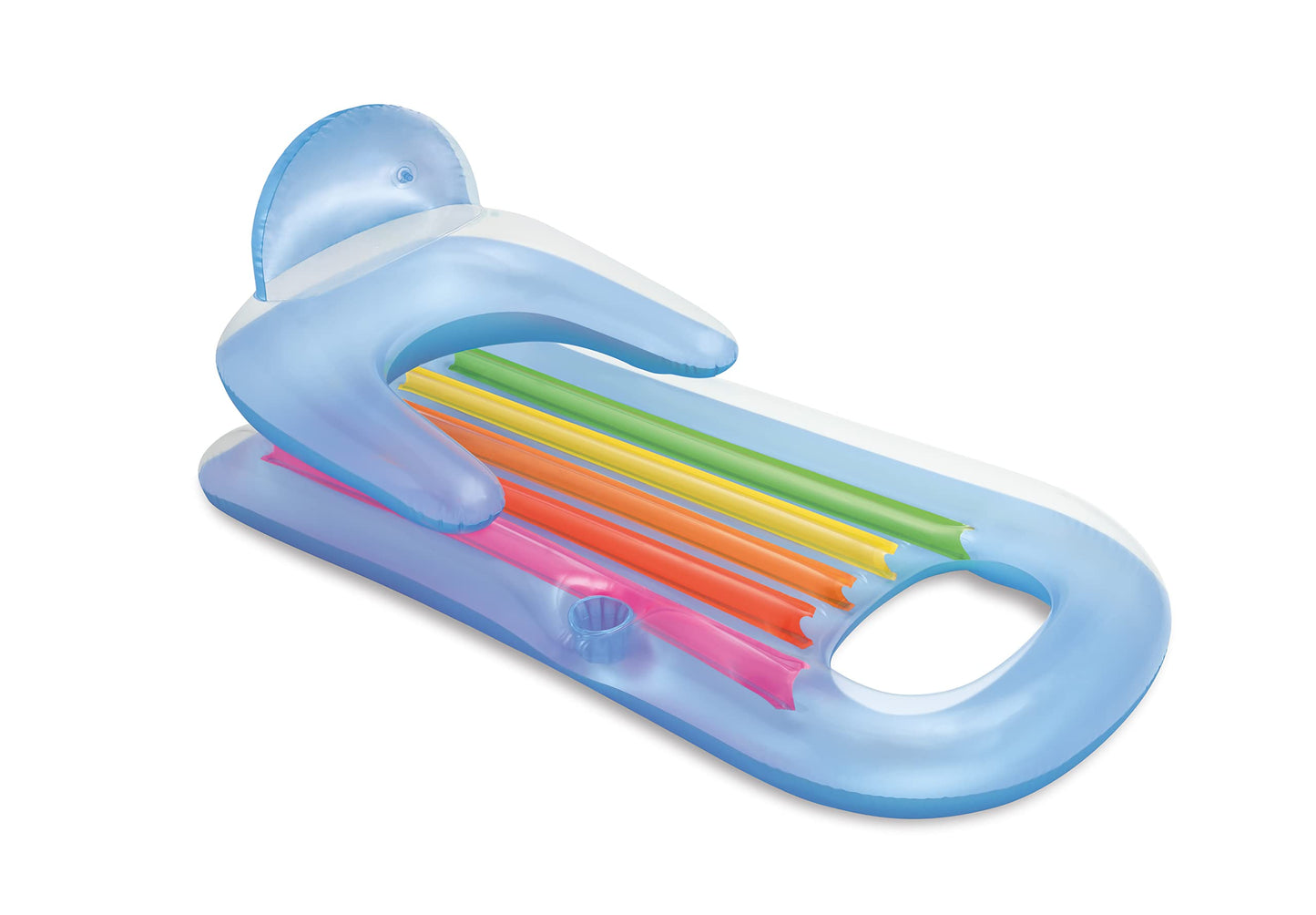 Intex King Kool Lounge Inflatable Swimming Pool Lounger with Headrest (Pair)