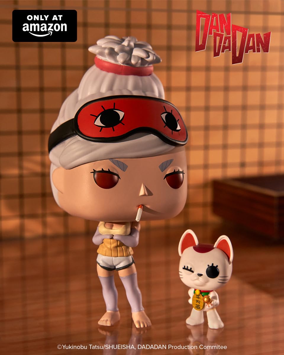 Funko Pop!&Buddy: DanDaDan - Seiko & Turbo Granny - Amazon Exclusive - Collectable Vinyl Figure - Gift Idea - Official Merchandise - Toys for Kids &
