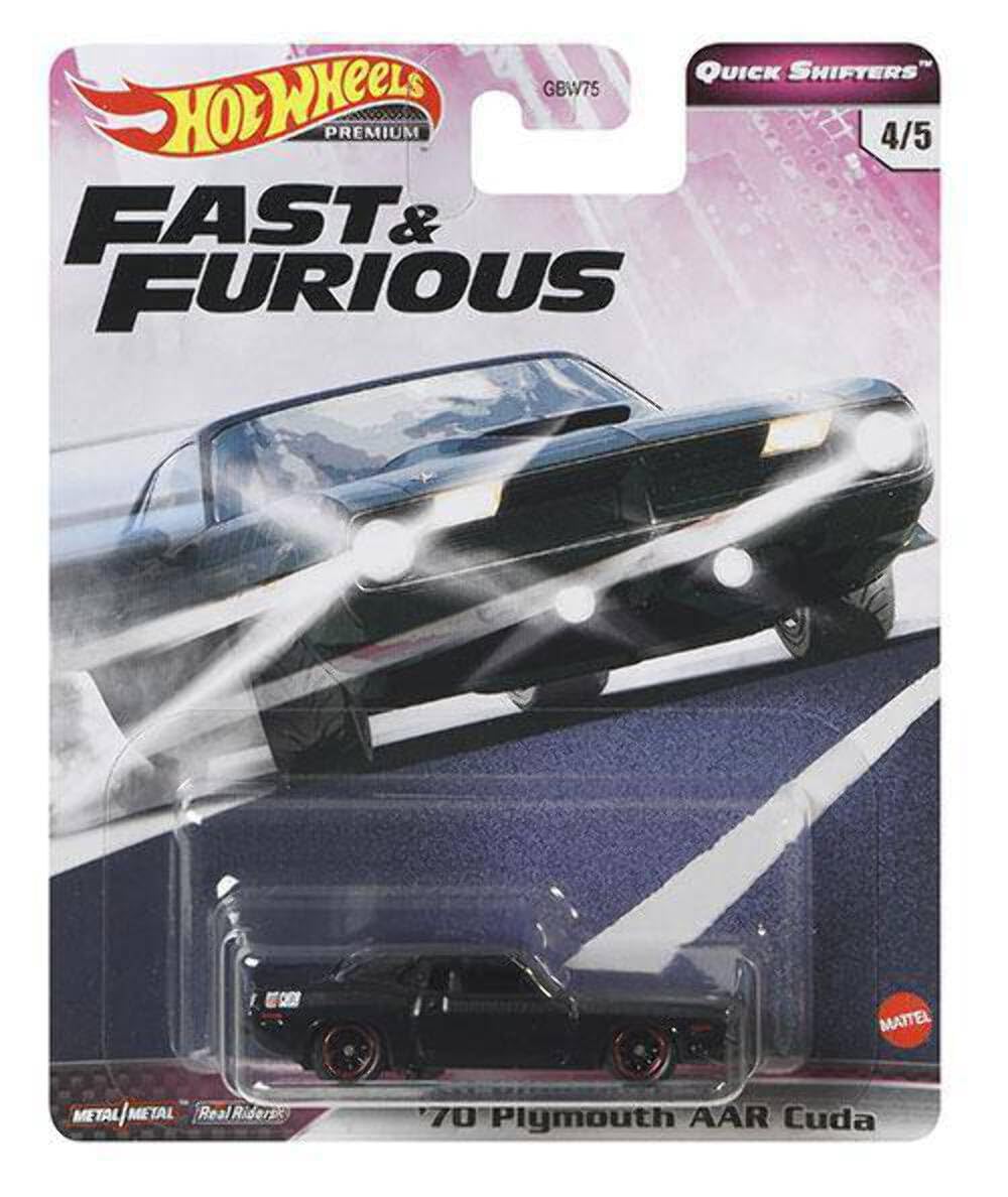 Hot Wheels Fast & Furious '70 Plymouth Cuda