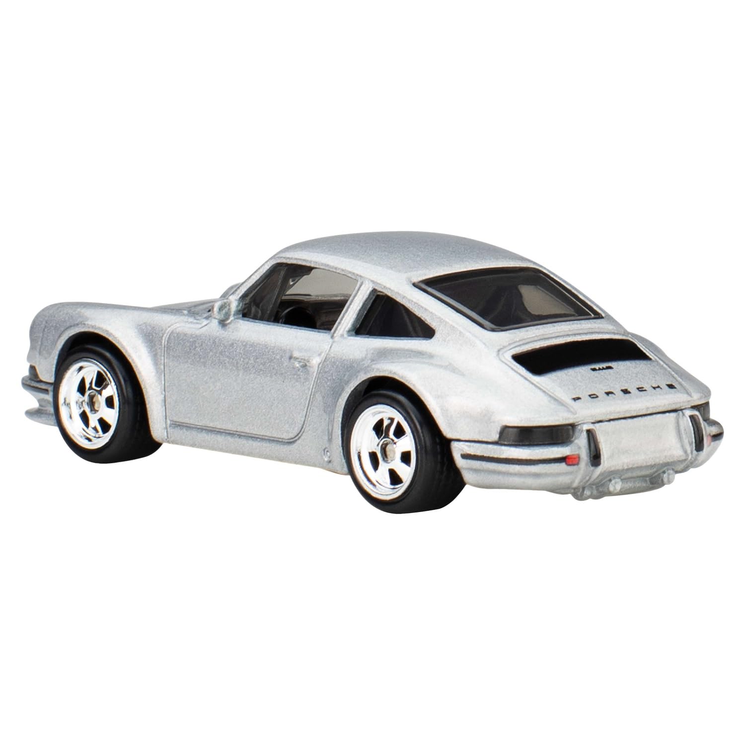 Hot Wheels Silver '71 Porsche 911 Pop Culture Top Gun Movie Series 1:64 Scale Collectible Die Cast Metal Toy Car Models with Rubber Real Riders