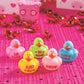 Fun Express Valentine Rubber Ducks (1 dozen) Party Favors, Valentine Exchange, Giveaways