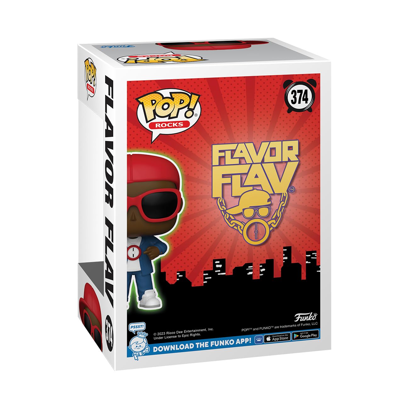 Funko Pop! Rocks: Flavor Flav - Flavor of Love - Collectable Vinyl Figure - Gift Idea - Official Merchandise - for Kids & Adults - Music Fans - Model