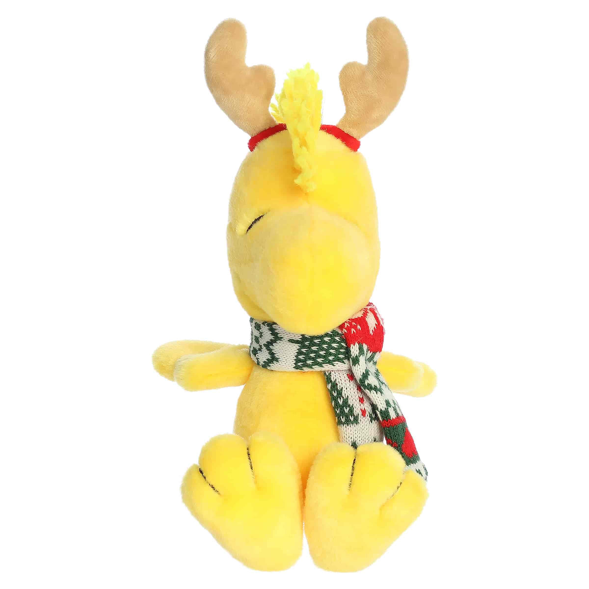 Aurora Peanuts 7" Reindeer Woodstock Festive Plush