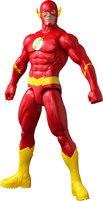 Mattel DC 12 Inch The Flash Action Figure, Classic Red & Yellow Super Suit, Detailed Design & 7 Points of Articulation