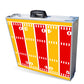 8-Foot Professional Beer Pong Table w/Cup Holes - Kansas City Football Field