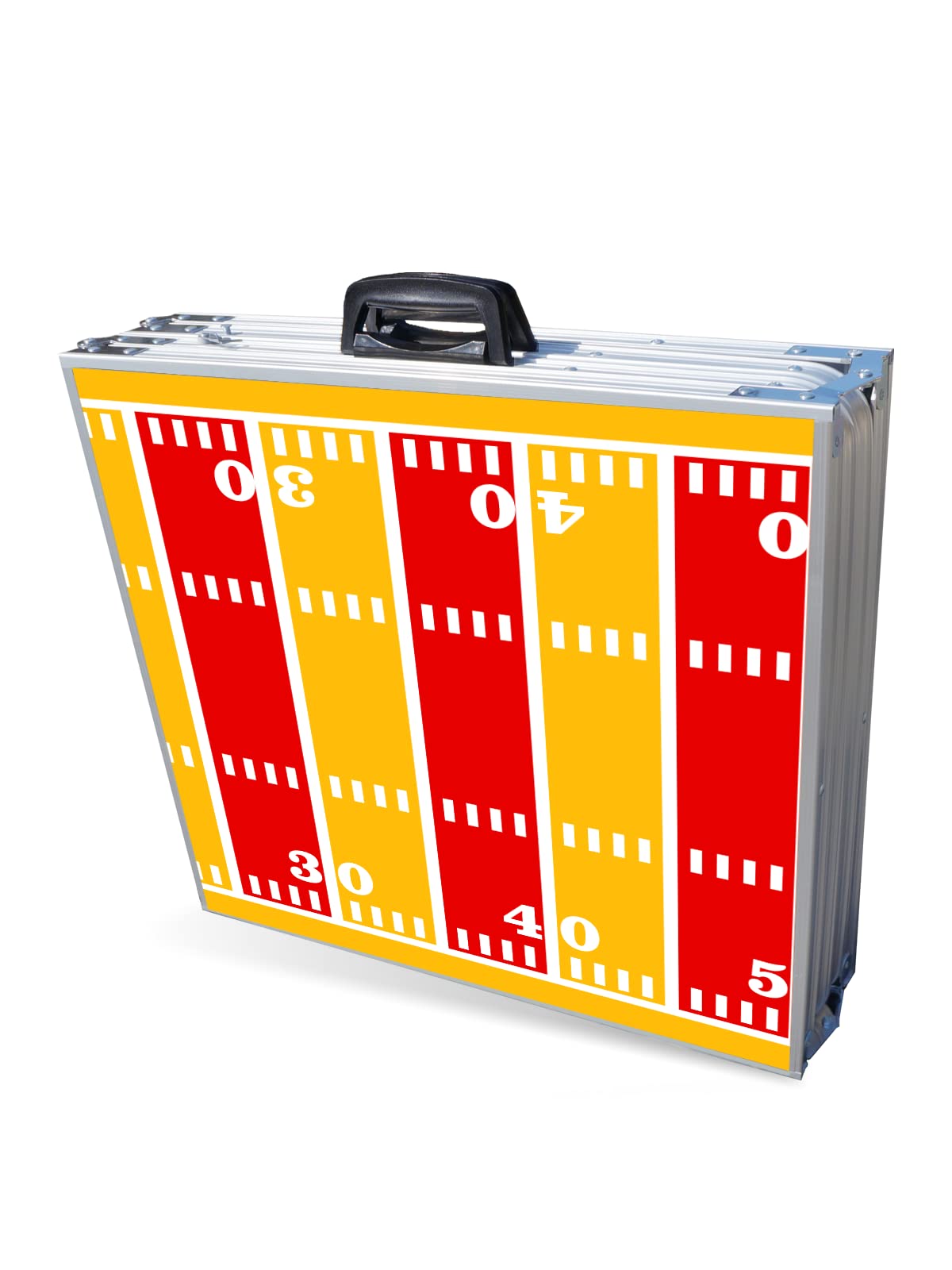 8-Foot Professional Beer Pong Table w/Cup Holes - Kansas City Football Field