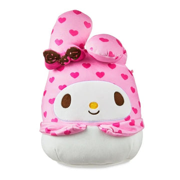 Squishmallow 8"" My Melody Sanrio Hello Kitty Valentine's Day Plush- Officially Licensed Kellytoy - Collectible Soft & Squishy Stuffed Animal Toy