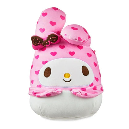 Squishmallow 8"" My Melody Sanrio Hello Kitty Valentine's Day Plush- Officially Licensed Kellytoy - Collectible Soft & Squishy Stuffed Animal Toy