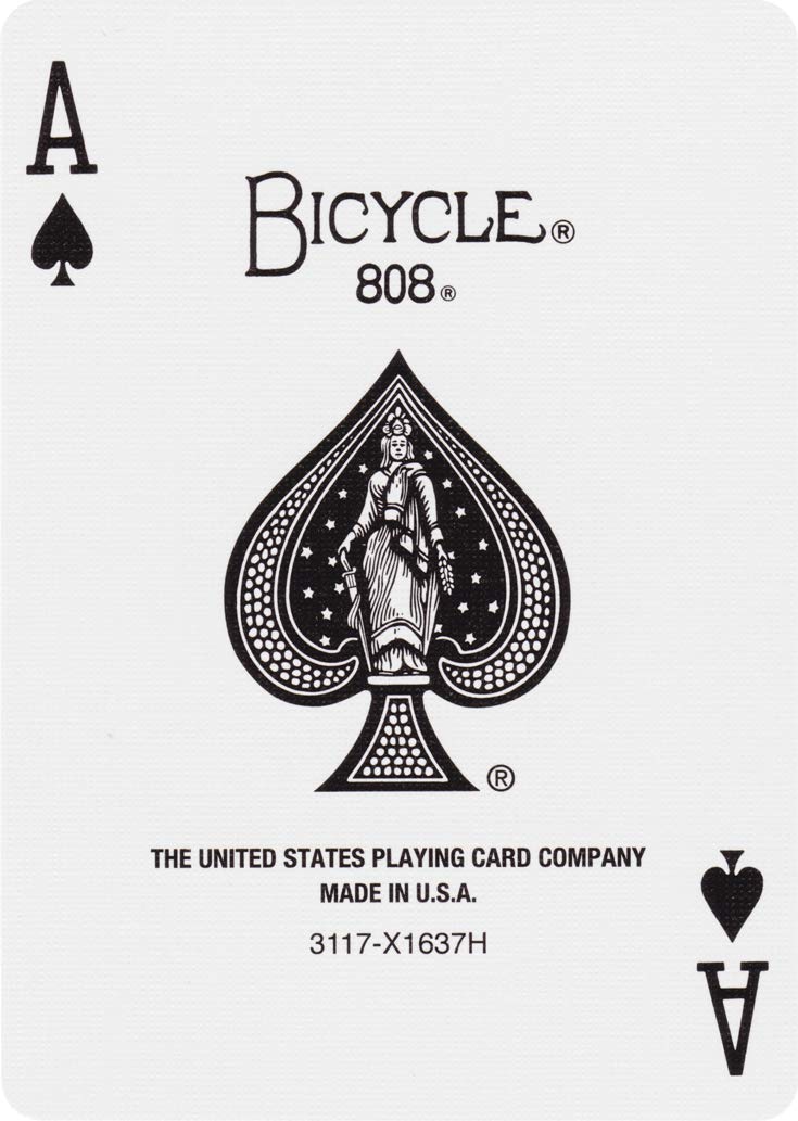 Bicycle Rider Back Gold Deck