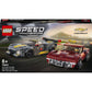 LEGO 76903 Speed Champions Chevrolet Corvette C8.R Race Car and 1969 CC Racing Model, Toy Cars Building Kit for Kids 8 Plus Years Old, 2 Sports Models