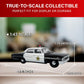 Iconic Replicas 1964 Ford Galaxie 500 Police Car: Mayberry Sheriff (White/Black) 1:43 Diecast Model