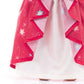 Little Adventures Ruby Princess Doll Dress - Doll Not Included - Machine Washable Child Pretend Play and Party Doll Clothes with No Glitter