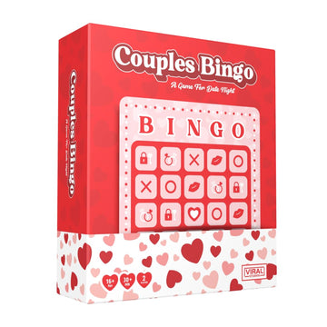 Couples Bingo Date Night Game for Couples - Romantic & Meaningful Card Game with Promps, Questions & Challenges | Fun Relationship Game for Dates
