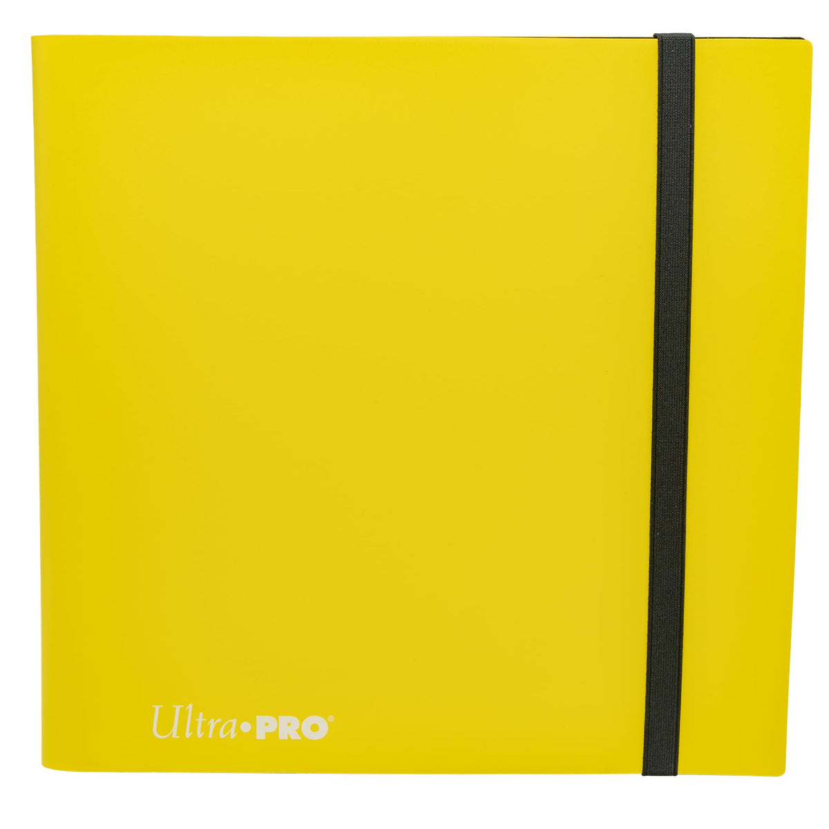 Ultra PRO Eclipse 12-Pocket Lemon Yellow PRO-Binder for 480 Cards - Standard Size, Protects Collectible, Gaming, Sports Cards in Ultra PRO Deck