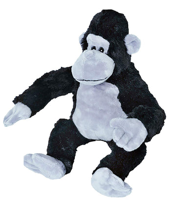 Cuddly Soft 16 inch Stuffed Black & Grey Gorilla- We Stuff 'em...You Love 'em!