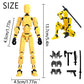 DANONI Titan 13 Action Figure, Lucky Robot Action Figures,Creative 3D Printed Action Figure,Multi Jointed Action Figures Desktop Decorations for Kids