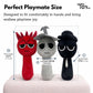 HappyToy Kid Plush Toys - Set of 20 Soft & Colorful Stuffed Plushies for Gifting, Cuddling, Travel & Play - Premium Plush Toy Collection