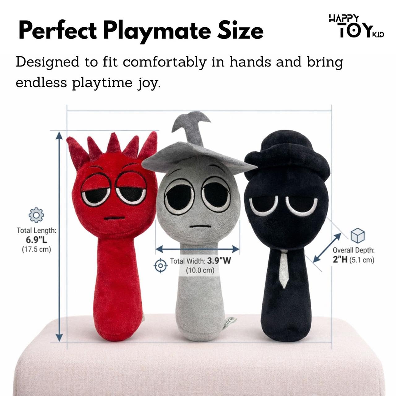 HappyToy Kid Plush Toys - Set of 20 Soft & Colorful Stuffed Plushies for Gifting, Cuddling, Travel & Play - Premium Plush Toy Collection