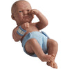JC Toys, La Newborn First Day | Anatomically Correct Real Boy Baby Doll | 14" All-Vinyl | Includes Hospital Blanket, Bracelet and First Baby Bottle|