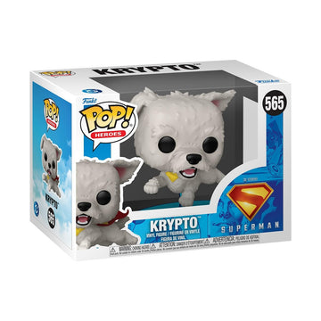 Funko Pop! DC: Superman 2025 - Krypto - Collectable Vinyl Figure - Gift Idea - Official Merchandise - Toys for Kids & Adults - Movies Fans - Model