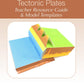 NewPath Tectonics Plates 3-D Paper Model Making Kit - Individual Student Edition (17-7815)