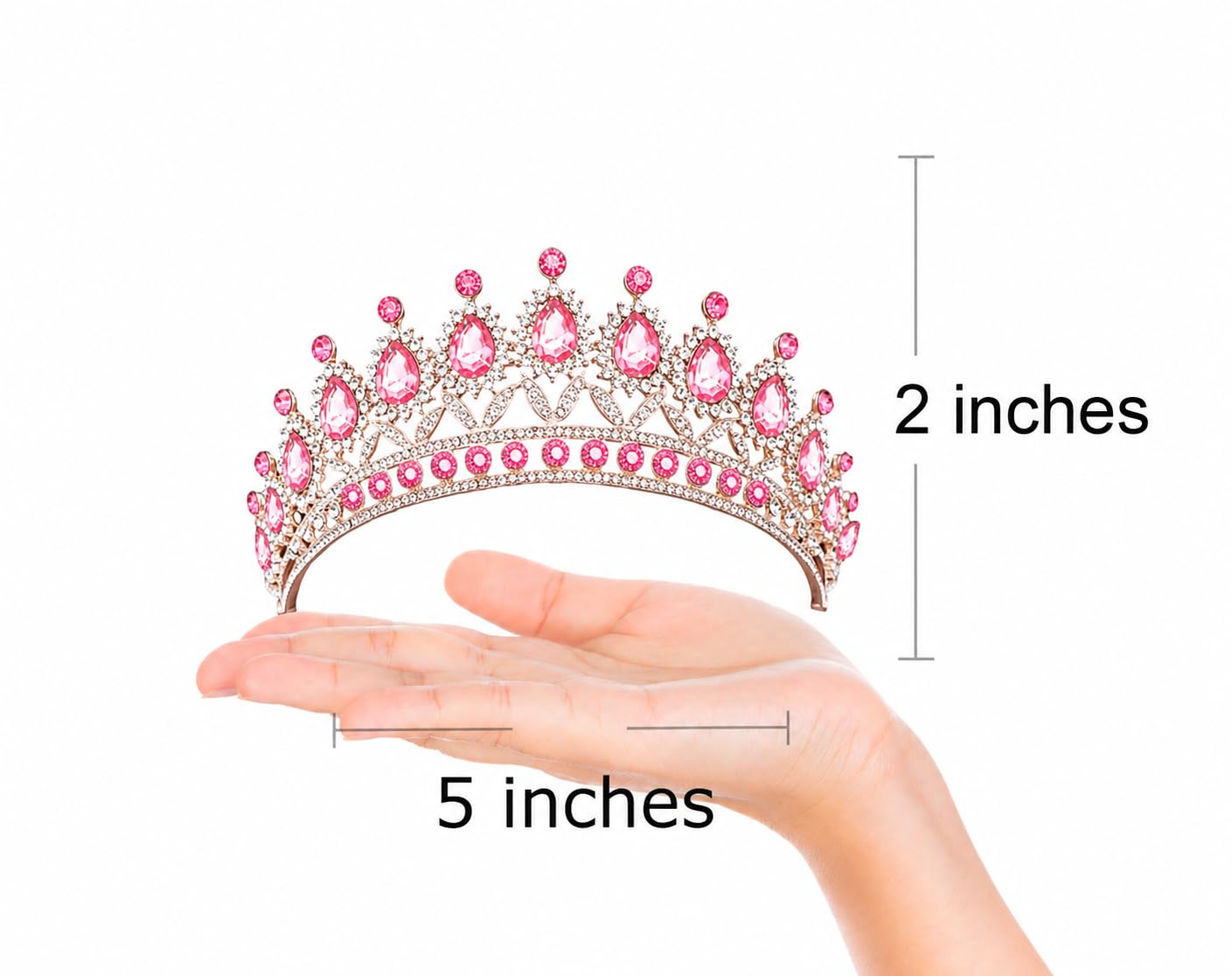 JPACO Retirement Tiara & Sash Set - “The Queen Has Retired” Crown & Sash for Parties, Events & Celebrations (Pink)