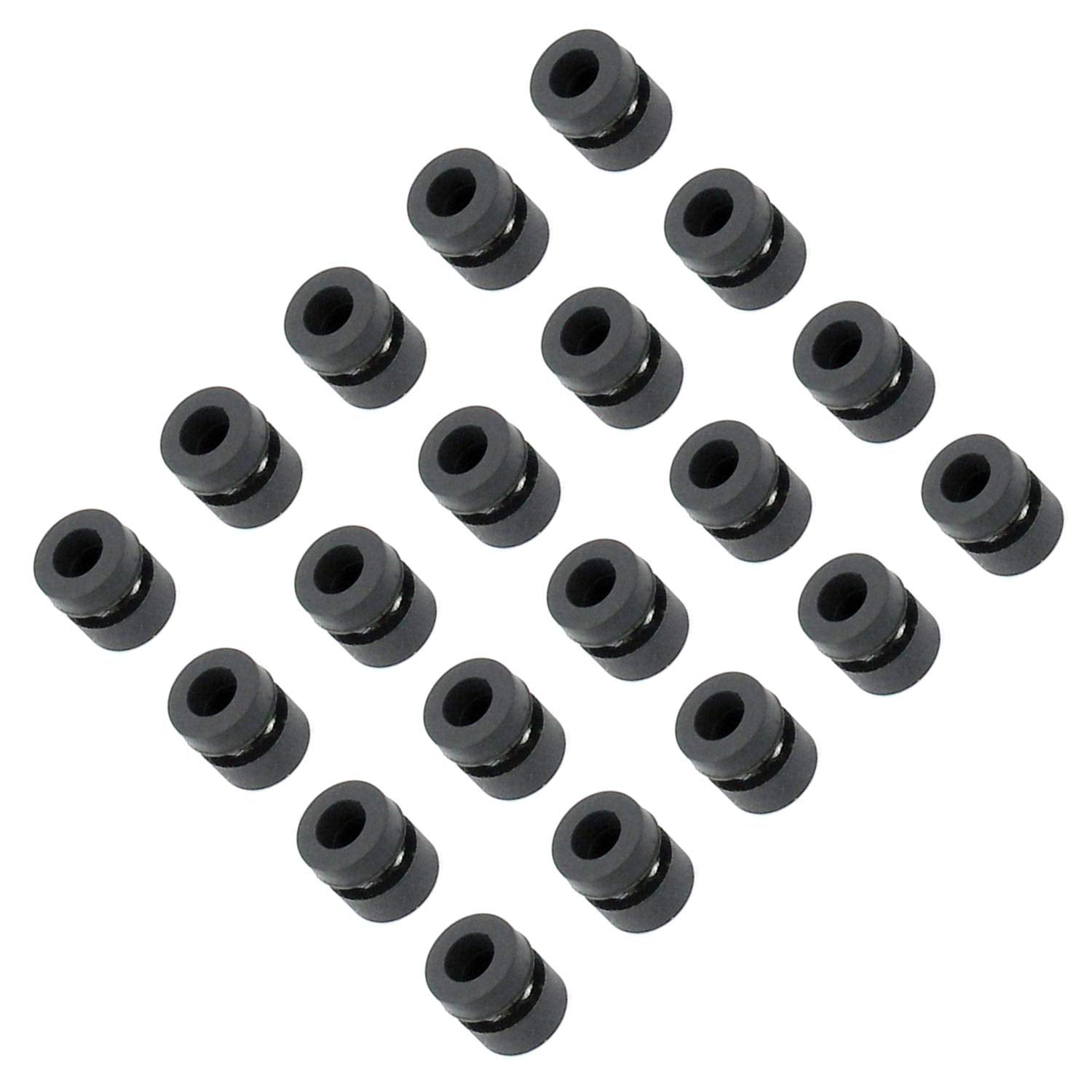 DGZZI 20pcs M3 Damping Ball for FPV F4 Flight Controller Anti Vibration Damper Washer RC Models DIY Part M3 Mounting Hole Shock Absorption Suspension