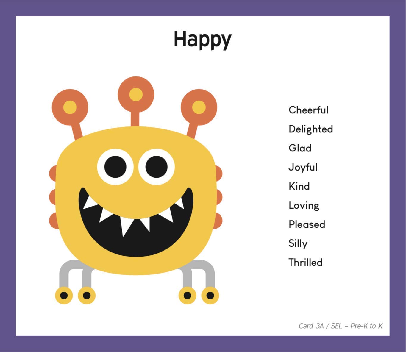 TestingMom.com Gifted Learning Flash Cards - Social Emotional Learning (SEL) for Pre-K and Kindergarten