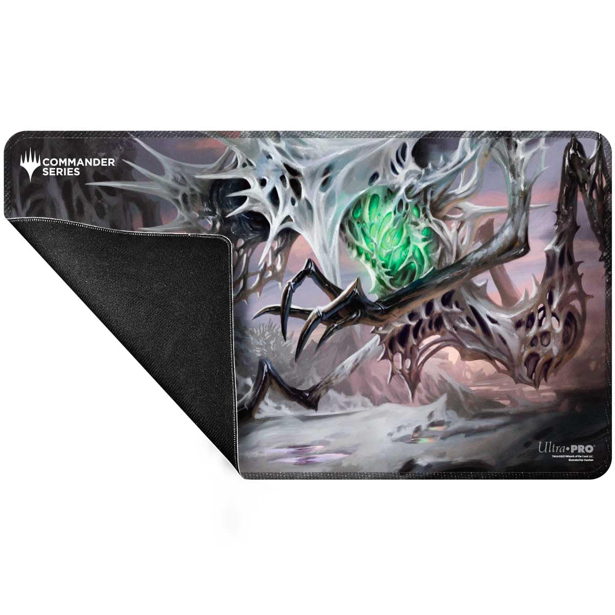 Ultra PRO - Commander Series #5 - Three Color Wedge - Yarok Stitched Playmat for Magic: The Gathering | Use as Mousepad, Desk Mat, Protects MTG Cards