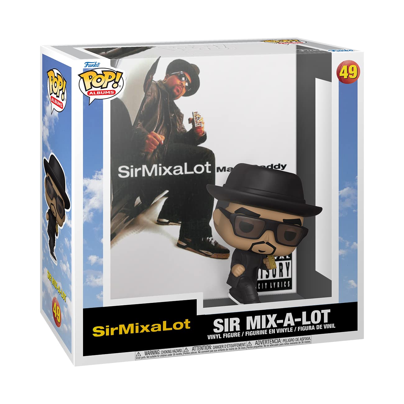 Funko POP! Albums: Sir Mix-a-Lot - Mack Daddy - Music - Collectable Vinyl Figure - Gift Idea - Official Merchandise - for Kids & Adults - Music Fans -