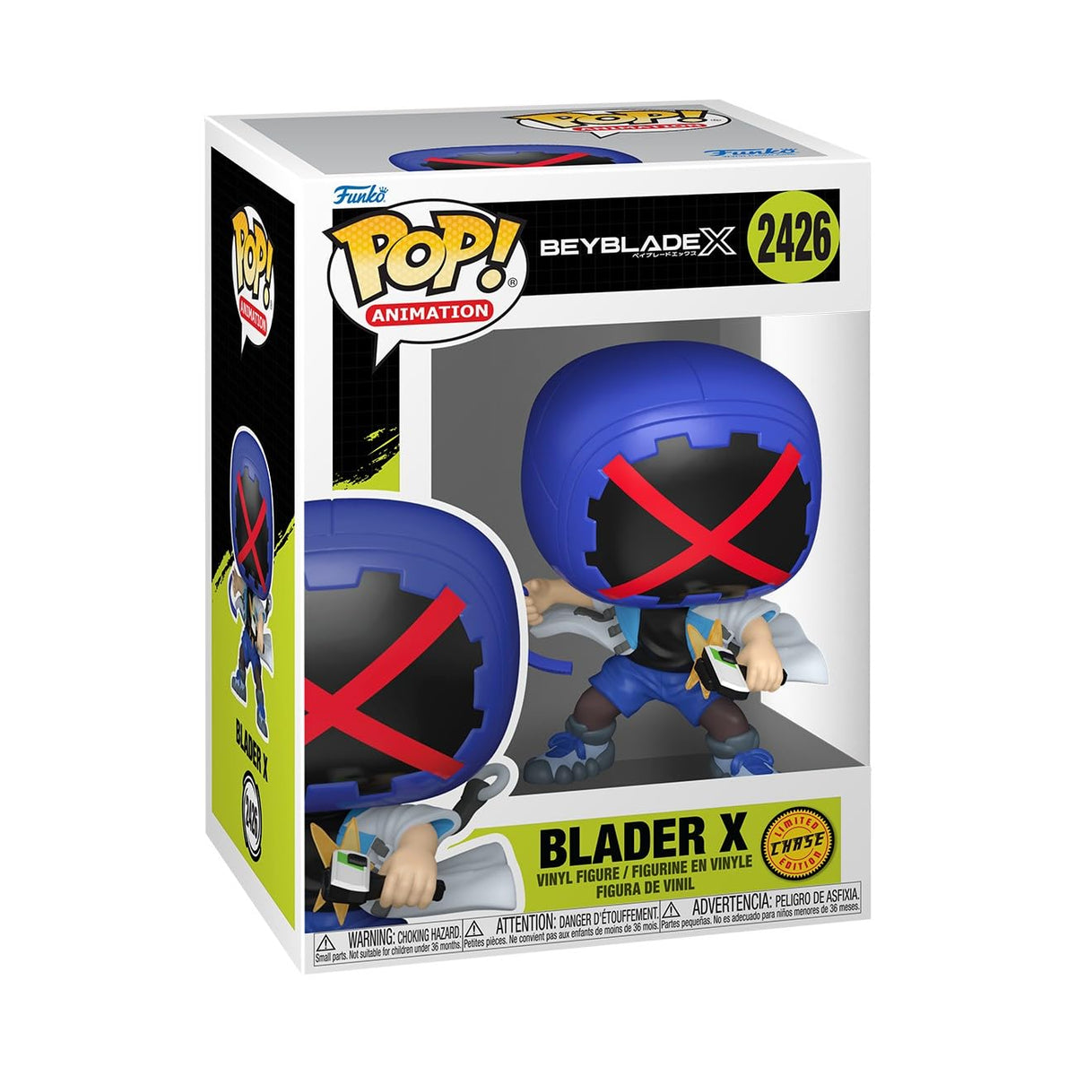 Funko POP! Animation: Beyblade X - Jaxon Cross (1 in 6 Chase Chance)