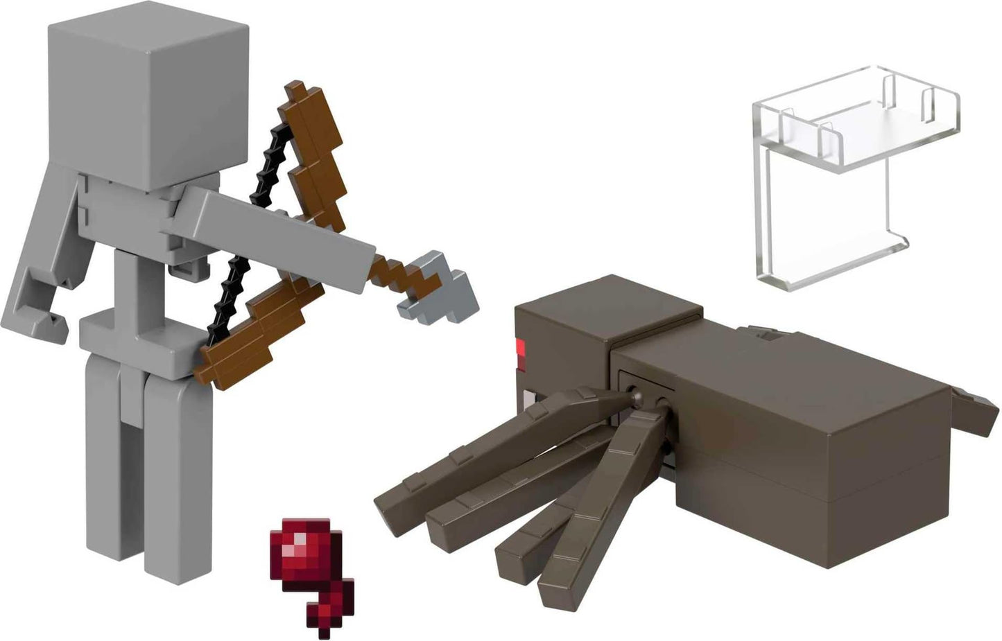 Mattel Minecraft Toys, 3.25-inch Action Figure 2-Packs, 2 Figures and 2 Accessories, Collectible Gifts for Kids, HLB29