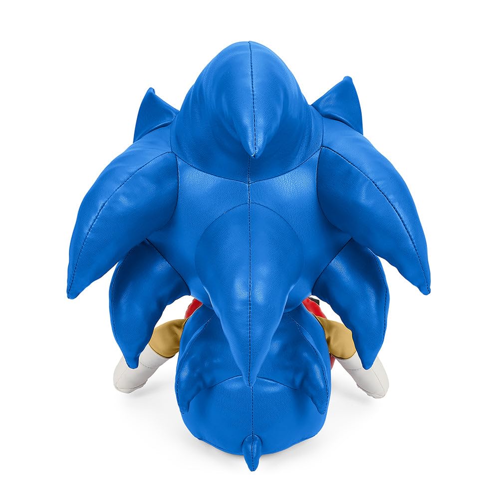 Kidrobot Sonic The Hedgehog 16 Inch Premium Pleather Sonic Plush