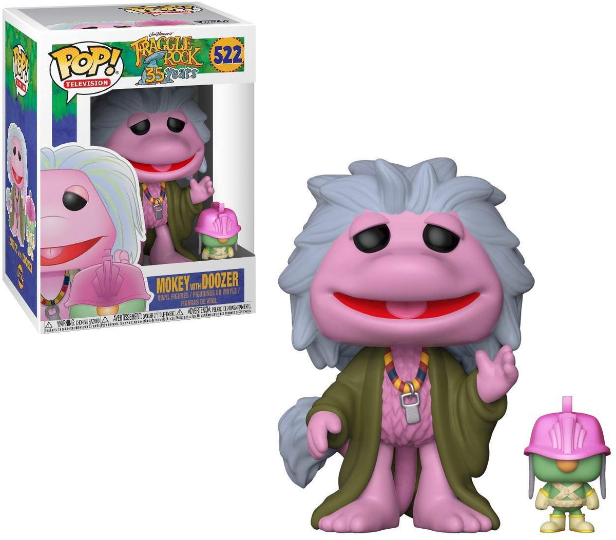 Funko Pop! Television: Fraggle Rock - Mokey with Doozer Collectible Toy