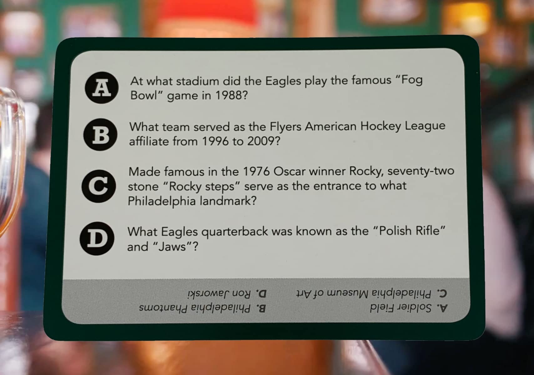 You Gotta Know Philadelphia - Sports Trivia Game