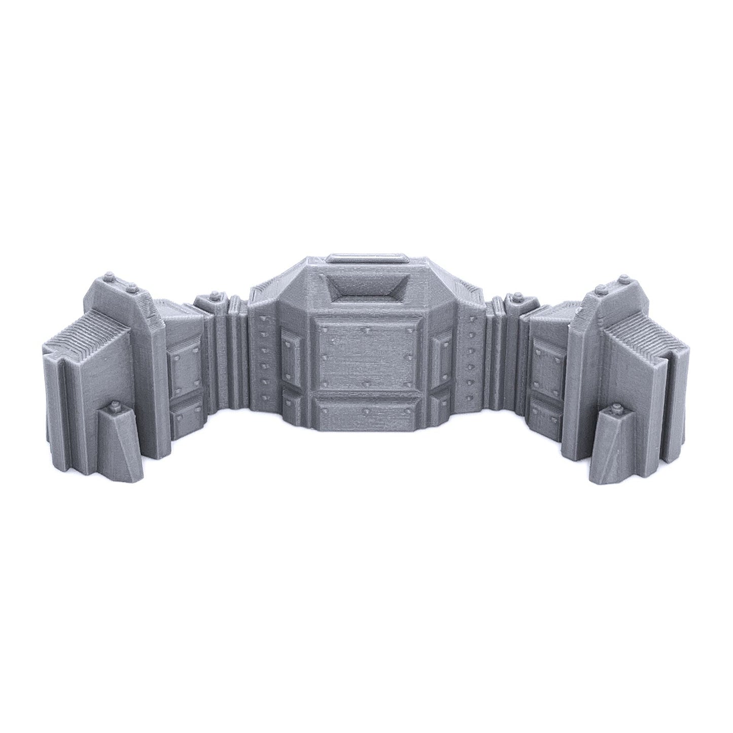 EnderToys Connecting Barricade Wall Expansion Pack, 3D Printed Tabletop RPG Scenery and Wargame Terrain for 28mm Miniatures
