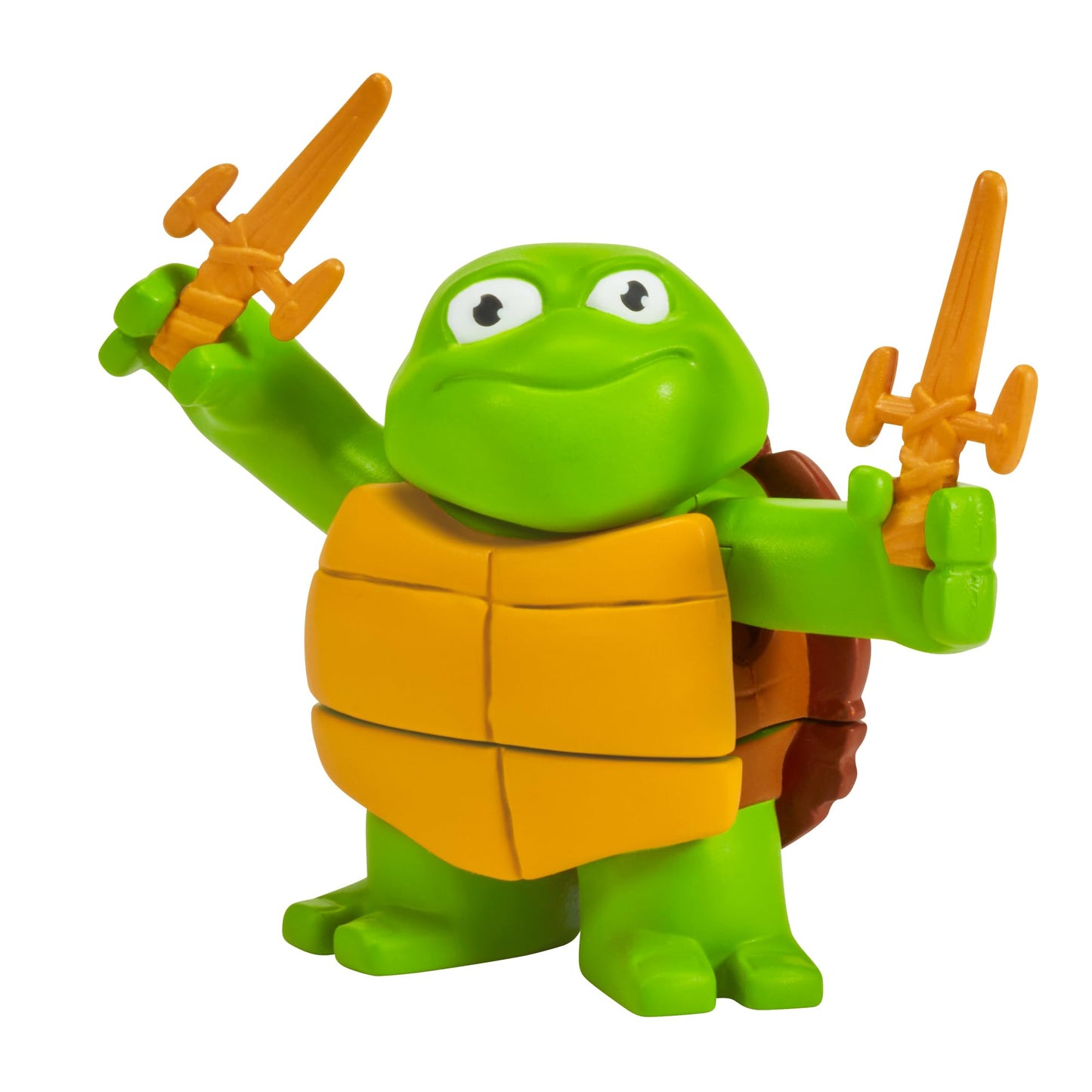 Teenage Mutant Ninja Turtles 83291 Turtle Tots Action Figure 2-Pack Featuring Michelangelo and Raphael. Ideal Present for Boys 4 to 7 Years and TMNT