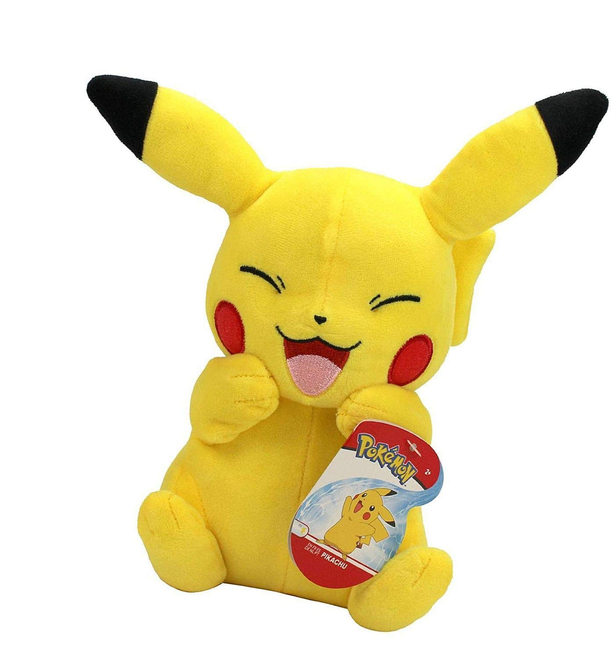 PoKéMoN Pokemon Plush BO36766, Pikachu #5 Plush Toy (20 cm), Realistic, Super Soft, Lifelike Plush Toy for Cuddling and Loving