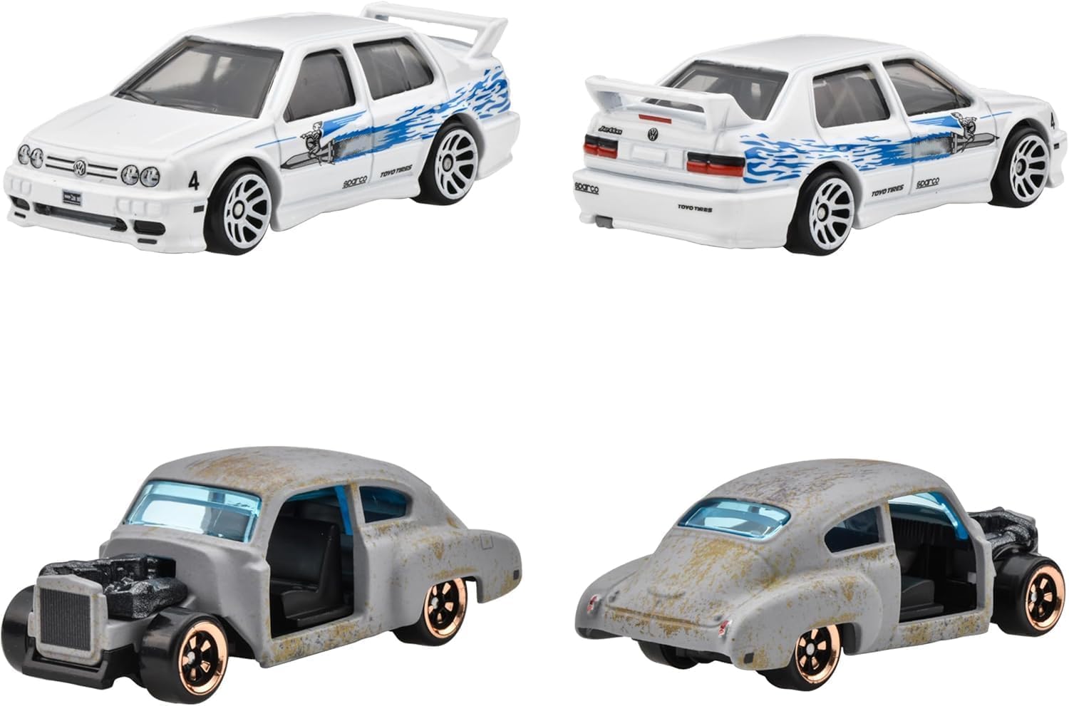 Hot Wheels HVX27 Fast and Furious 10 Car Pack Vehicle Toy Mini Car 3 Years Old and Multi
