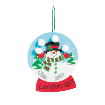 Christmas Snowglobe Craft Kit - 12 - Crafts for Kids and Fun Home Activities
